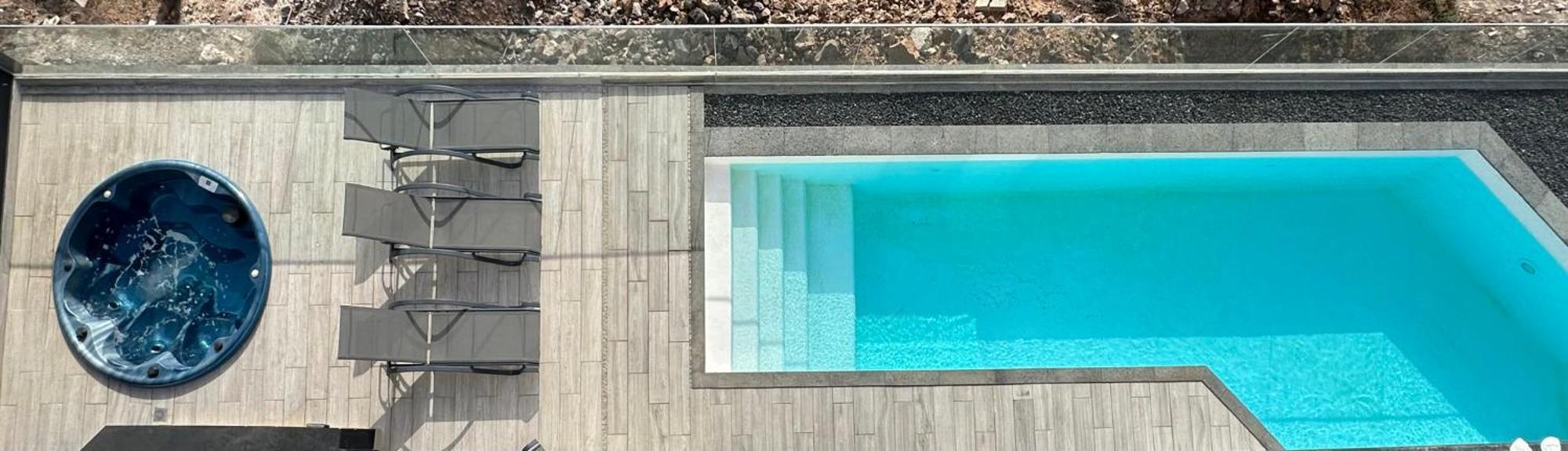 Villa Poseidon Corralejo With Private Heated Pool, Sauna And Stunning Volcano Views By Amazzzing Travel Eksteriør bilde
