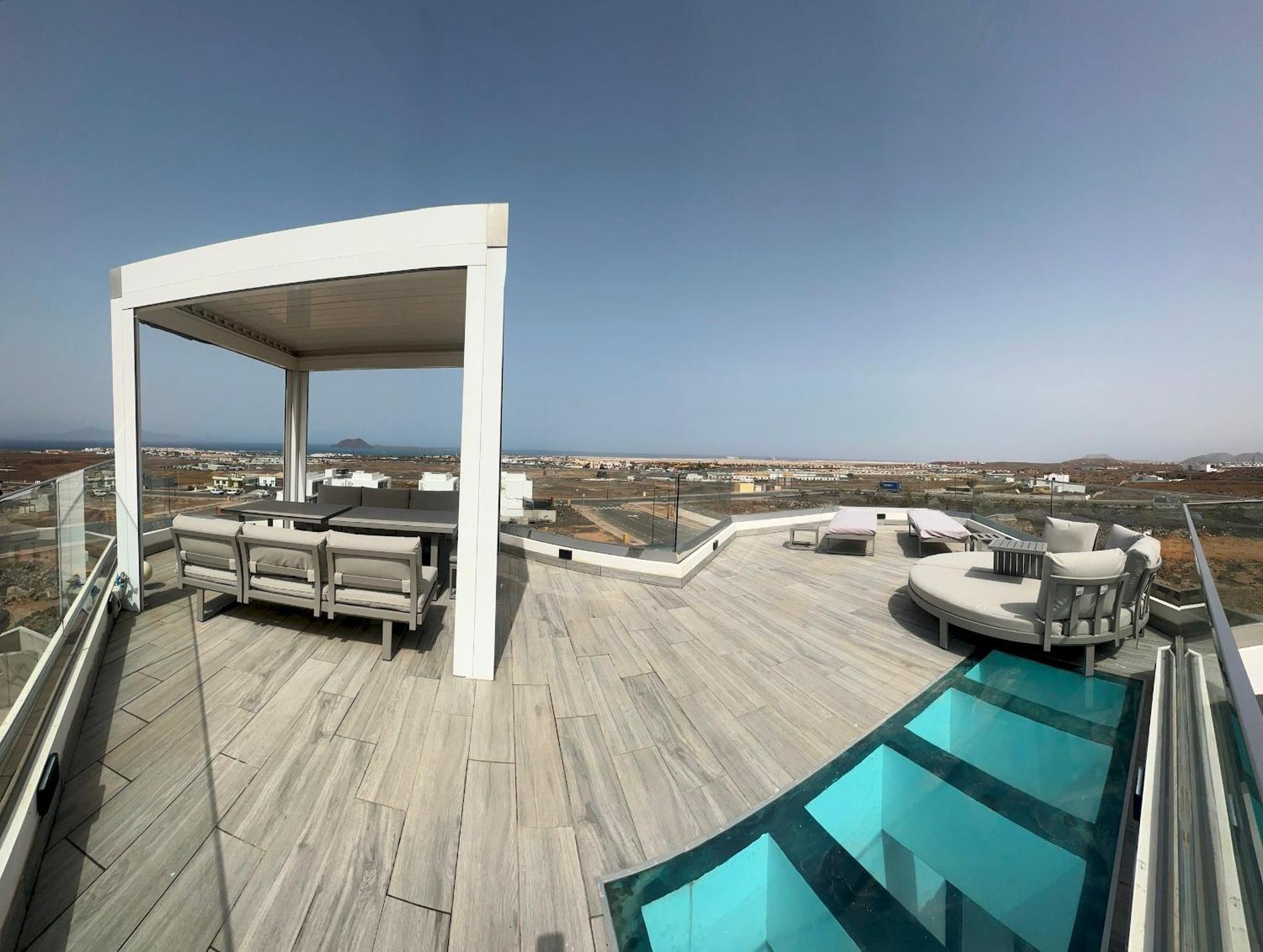 Villa Poseidon Corralejo With Private Heated Pool, Sauna And Stunning Volcano Views By Amazzzing Travel Eksteriør bilde